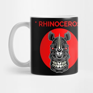 Rhinos circle Mug